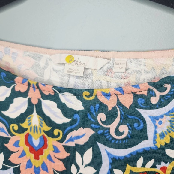 BODEN Florrie Jersey Dress - Size 6P - Picture 2 of 9